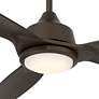 4_60" Casa Vieja Revere Bronze Customize LED Damp Remote Ceiling Fan more views