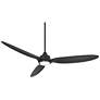 Watch A Video About the 60 Revere Matte Black Customize LED Damp Remote Ceiling Fan