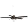 6_60" Casa Vieja Ridgeline Bronze Barn LED Outdoor Ceiling Fan more views