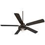 7_60" Casa Vieja Ridgeline Bronze Barn LED Outdoor Ceiling Fan more views