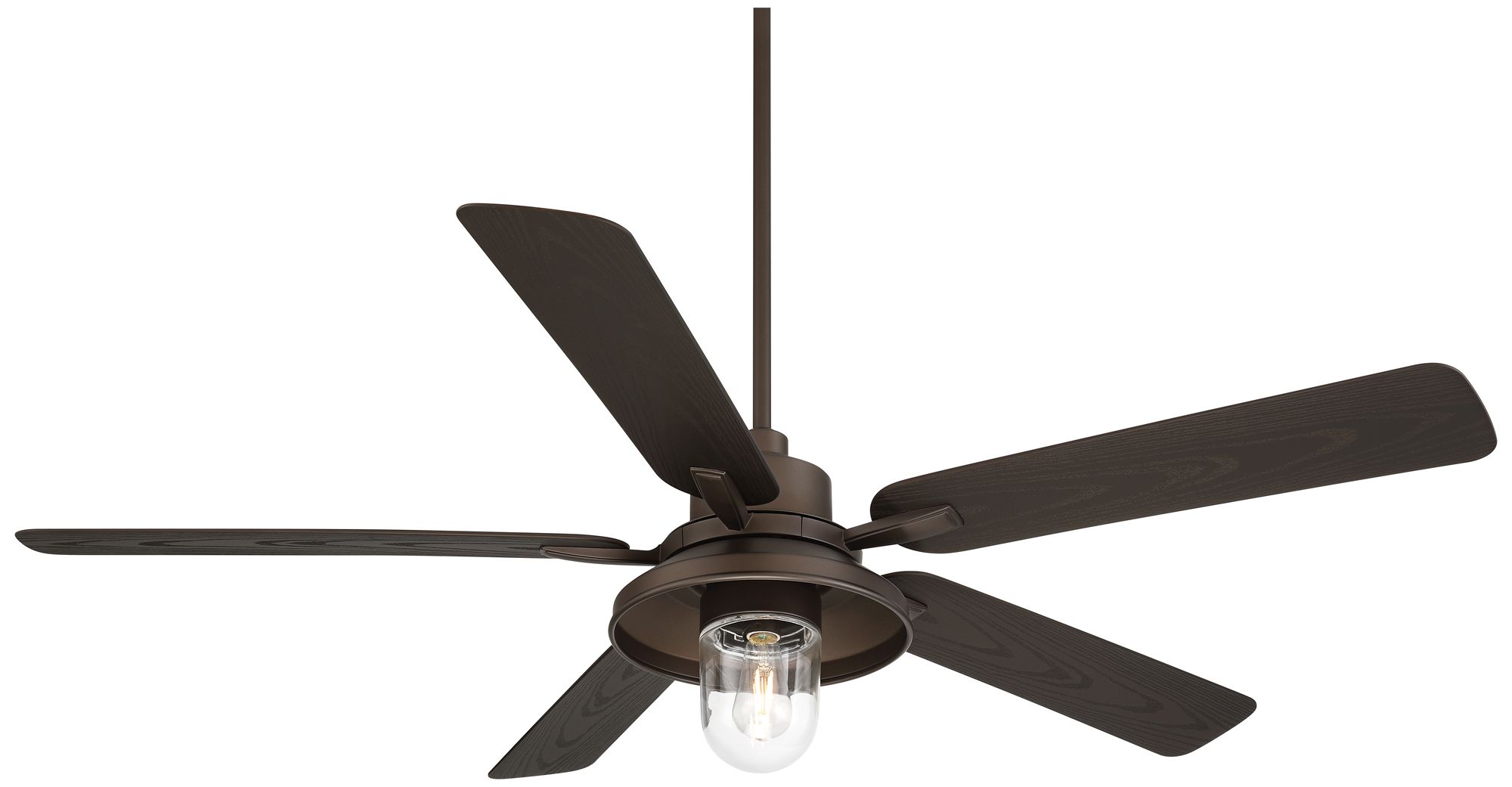 Image 2 60" Casa Vieja Ridgeline Bronze Barn LED Wet Rated Ceiling Fan