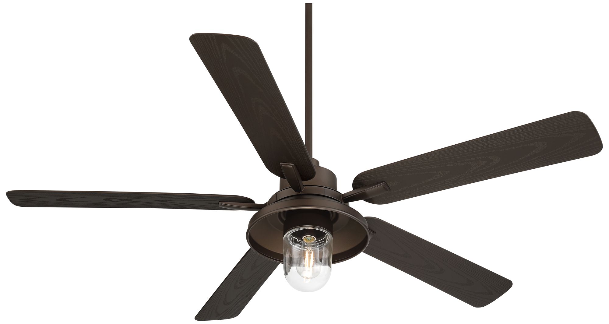 Image 6 60" Casa Vieja Ridgeline Bronze Barn LED Wet Rated Ceiling Fan more views