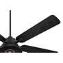 6_60" Casa Vieja Ridgeline Matte Black Barn LED Outdoor Ceiling Fan more views