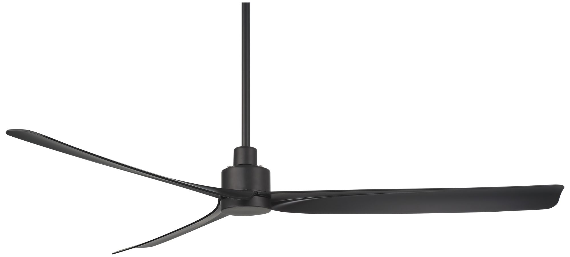 Watch A Video About the 60 Casa Vieja Sailplane Matte Black Damp Ceiling Fan with Remote