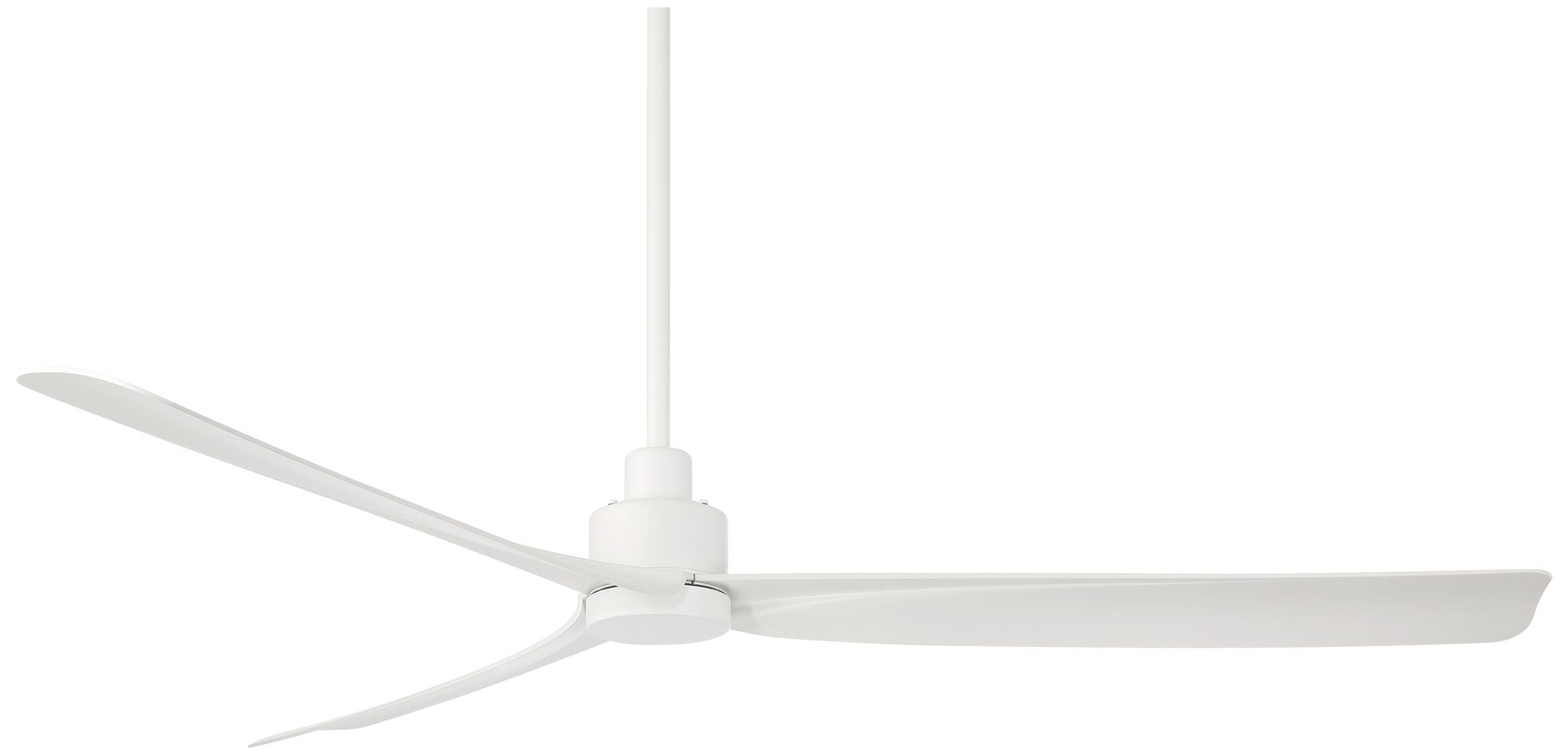 Watch A  Video About the 60 Casa Vieja Sailplane Matte White Damp Ceiling Fan with Remote