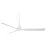 Watch A  Video About the 60 Casa Vieja Sailplane Matte White Damp Ceiling Fan with Remote