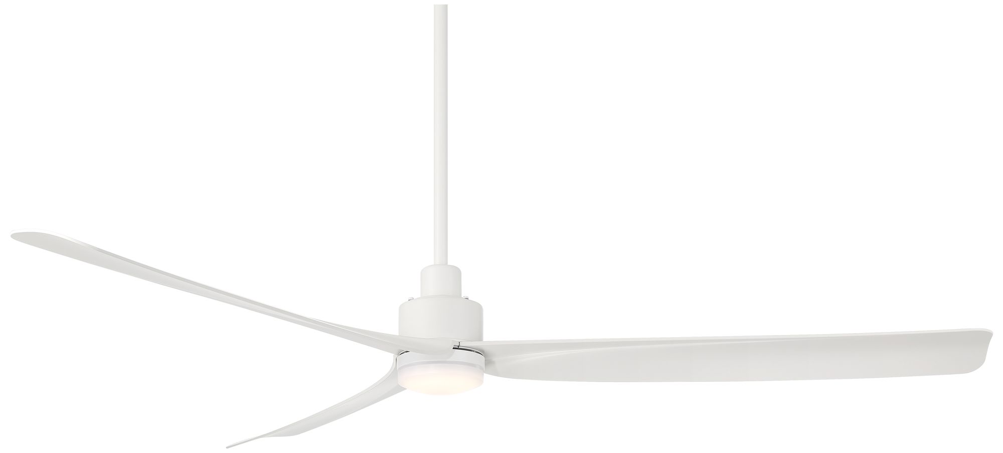 Watch A Video About the 60 Casa Vieja Sailplane Matte White Damp LED Ceiling Fan with Remote