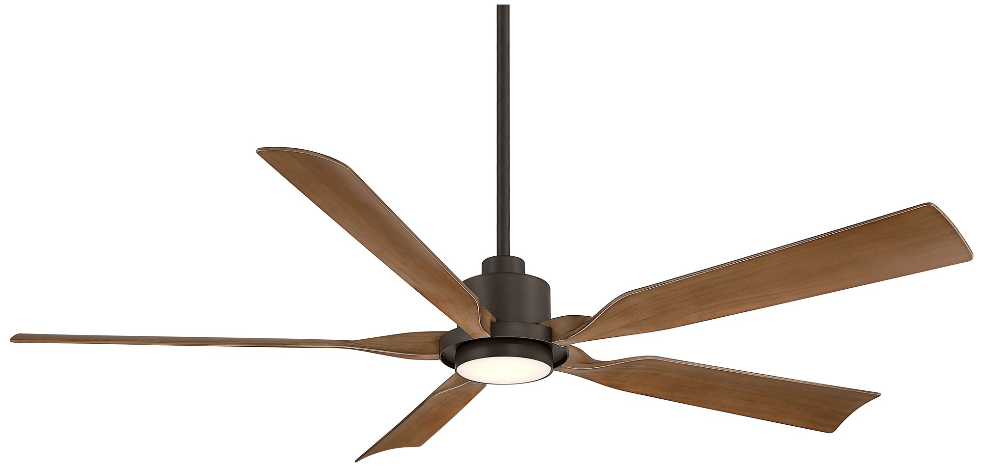 Image 3 60" Casa Vieja Stonebrook Bronze and Barnwood Damp LED Ceiling Fan