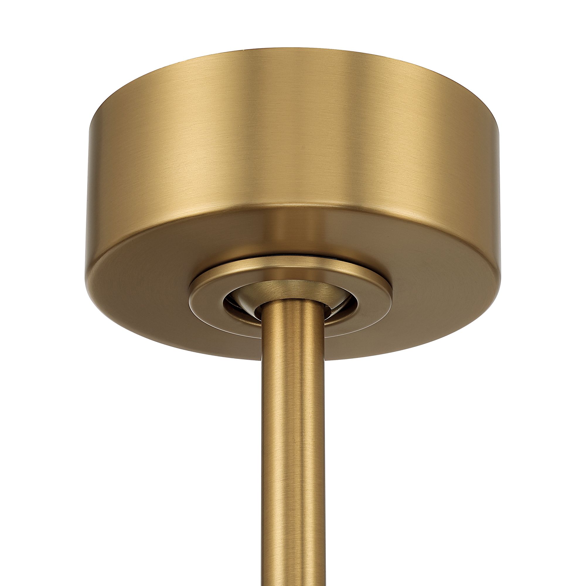 Image 7 60" Casa Vieja Stonebrook Soft Brass and Walnut Damp LED Ceiling Fan more views