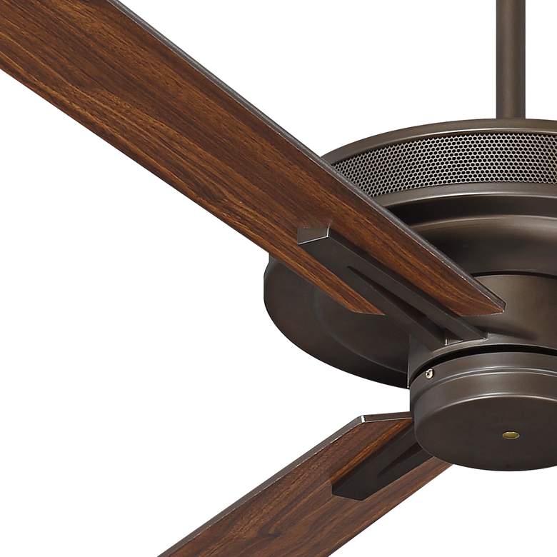 Image 3 60 inch Casa Vieja Taladega Bronze Damp Rated Ceiling Fan with Remote more views
