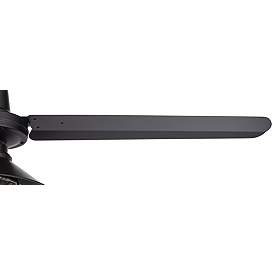 Image4 of 60" Casa Vieja Turbina LED DC-Damp Matte Black Ceiling Fan with Remote more views