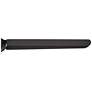 4_60" Casa Vieja Turbina Matte Black Damp Cage Ceiling Fan with Remote more views