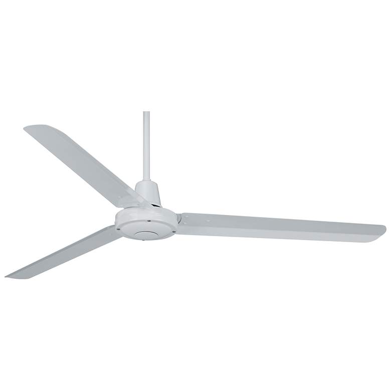 60&quot; Casa Vieja Turbina Modern White Ceiling Fan with Remote more views