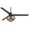 60" Casa Vieja Turbina™ Oil-Rubbed Bronze Ceiling Fan
