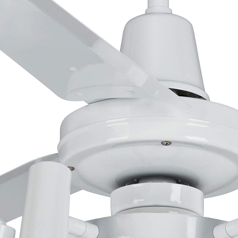 60&quot; Casa Vieja Turbina&#8482; White Ceiling Fan with Remote more views