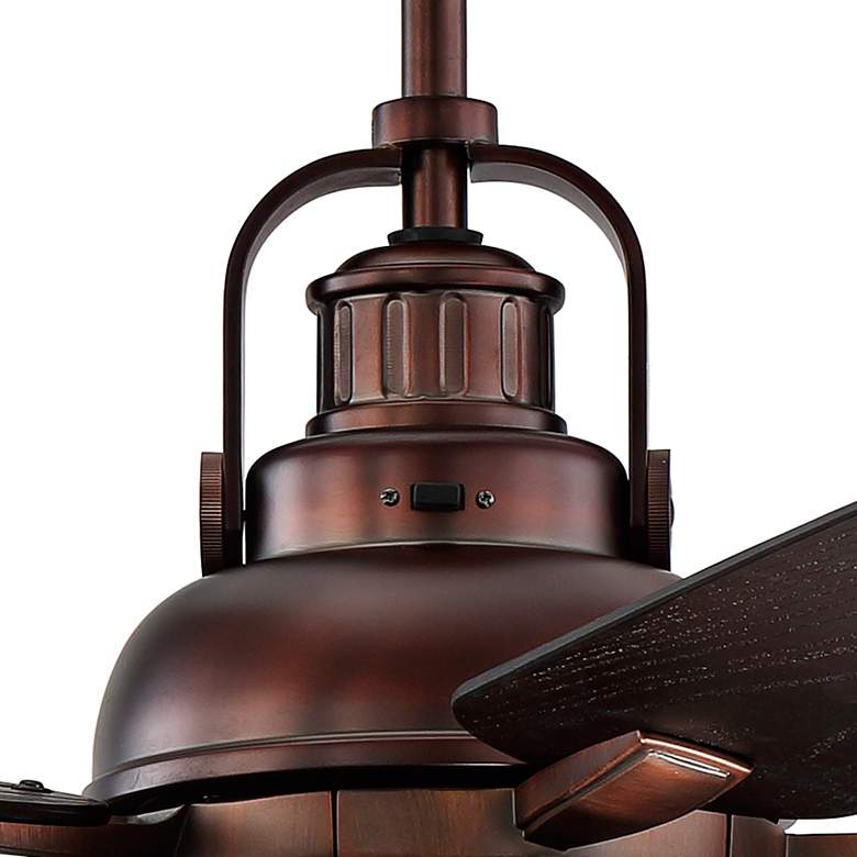 Image 4 60" Casa Vieja Wind and Sea Bronze LED Outdoor Ceiling Fan with Remote more views