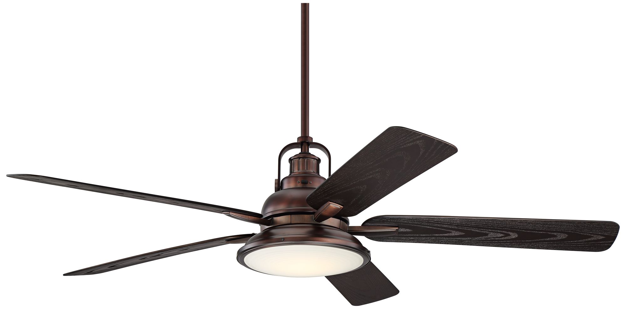 Image 2 60" Casa Vieja Wind and Sea Bronze LED Wet Rated Ceiling Fan