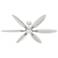 60" Casablanca Azalea ENERGY STAR Fresh White Damp Rated Ceiling Fan