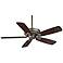 60" Casablanca Heritage Aged Bronze Wet Rated Fan with Pull Chain