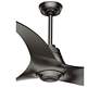 60" Casablanca Stingray Granite Modern LED Ceiling Fan with Remote