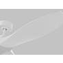 3_60" Collins Matte White Smart Ceiling Fan more views