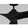 4_60" Collins Midnight Black Smart Ceiling Fan more views