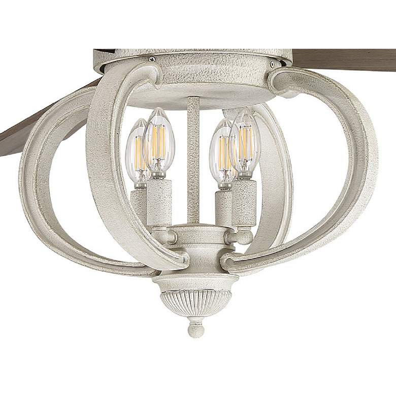 Image 4 60" Craftmade Augusta LED Ceiling Fan in Cottage White with Remote more views