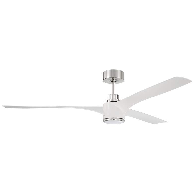 Image 1 60" Craftmade Phoebe Nickel LED Ceiling Fan