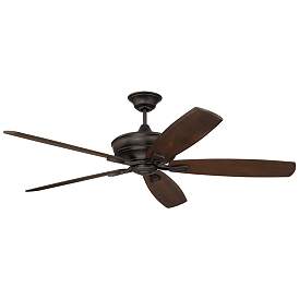 Image1 of 60" Craftmade Santori Espresso Outdoor Ceiling Fan with Remote