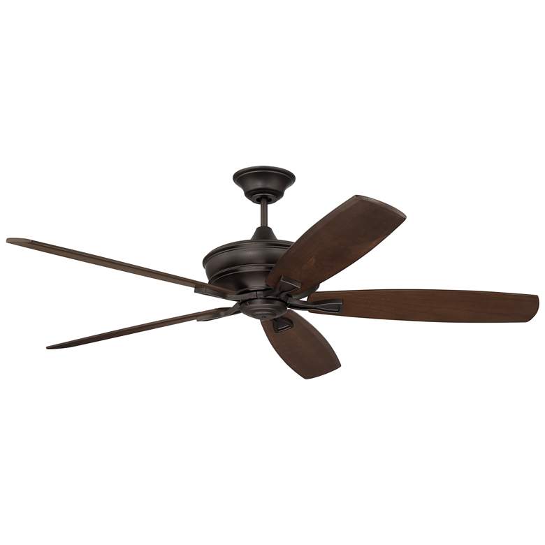 Image 1 60" Craftmade Santori Espresso Outdoor Ceiling Fan with Remote
