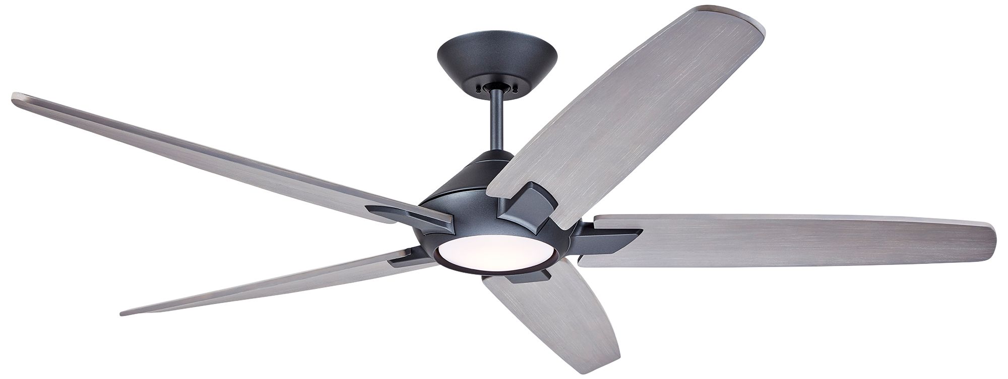 60" Dorian Eco Graphite - Timber Gray LED Ceiling Fan