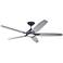 60" Dorian Eco Graphite - Timber Gray LED Ceiling Fan