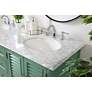 6_60 Inch Double Bathroom Vanity In Vintage Mint more views