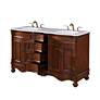 4_60 Inch Double Bathroom Vanity more views