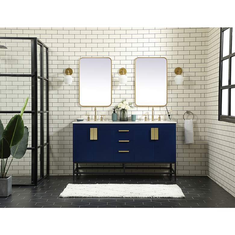 Image 6 60 Inch Double Bathroom Vanity more views