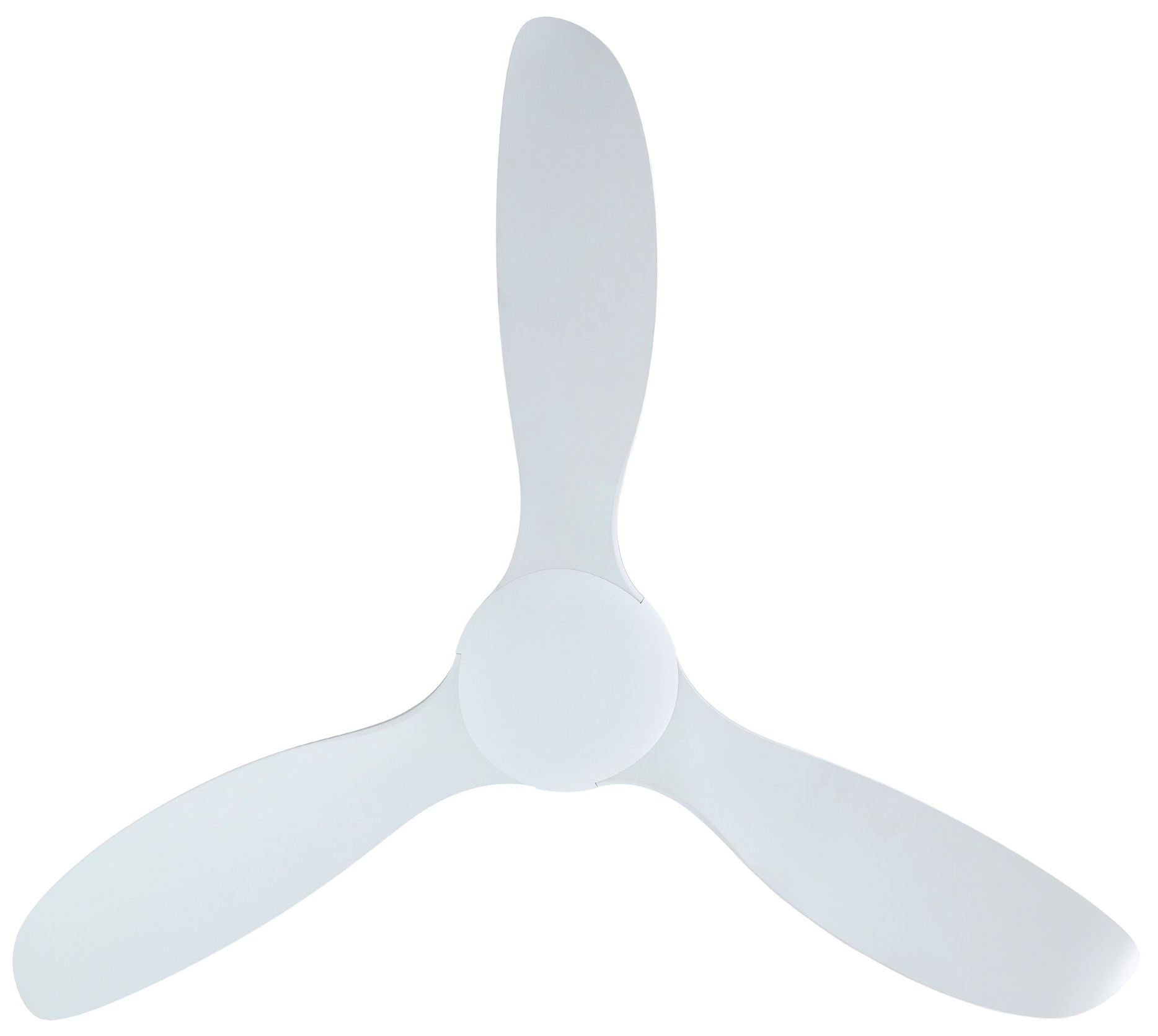 Image 3 60" Eglo Mission Bay Matte White Ceiling Fan more views