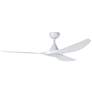 1_60" Eglo Surfline Matte White LED Ceiling Fan