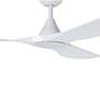2_60" Eglo Surfline Matte White LED Ceiling Fan more views