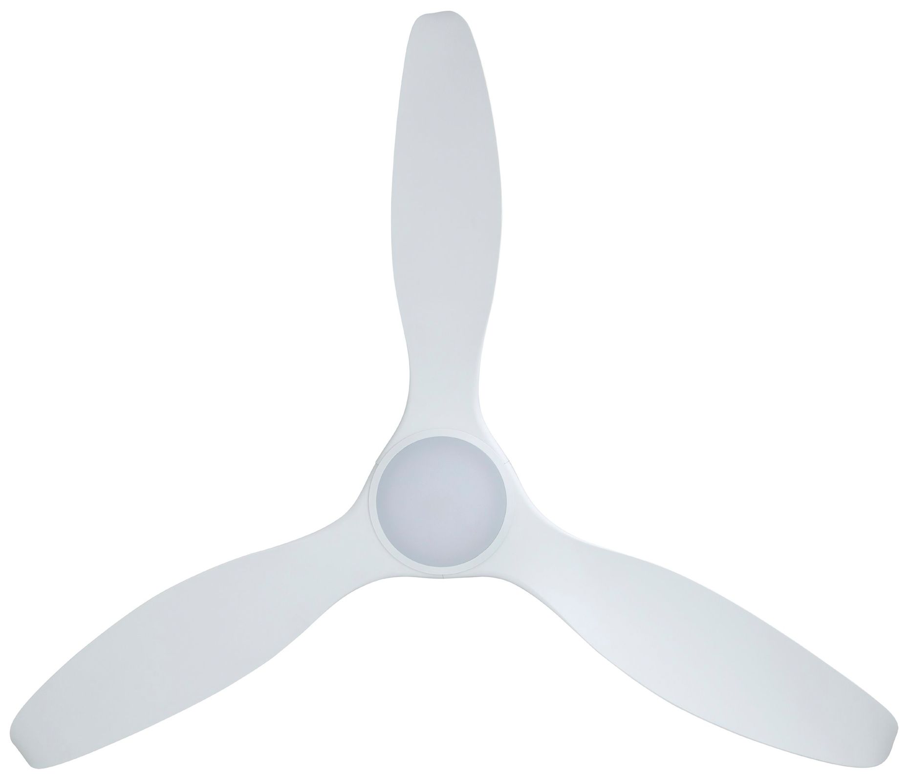 Image 3 60" Eglo Tirol White Finish 3-Blade LED Ceiling Fan with Remote more views