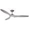 60" Emerson Linberg Eco Brushed Steel - Gray LED Ceiling Fan