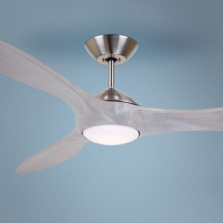 Image 1 60 inch Emerson Linberg Eco Brushed Steel - Gray LED Ceiling Fan