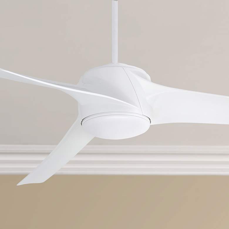 Image 1 60 inch Emerson Luray Eco Appliance White LED Ceiling Fan