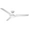 60" Emerson Sweep Eco Satin White LED Ceiling Fan