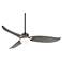 60" Eurostyle Bronze Indoor-Outdoor LED Ceiling Fan