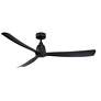 60" Fanimation Kute Black Smart Ceiling Fan