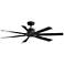 60" Fanimation Lenzi Black Brushed Nickel LED Ceiling Fan