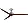 60" Fanimation Spitfire Galvanized Whiskey Wood Ceiling Fan