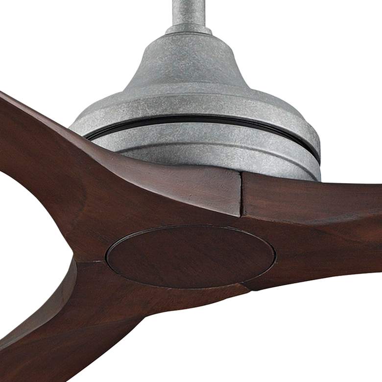 Image 3 60 inch Fanimation Spitfire Galvanized Whiskey Wood Ceiling Fan more views