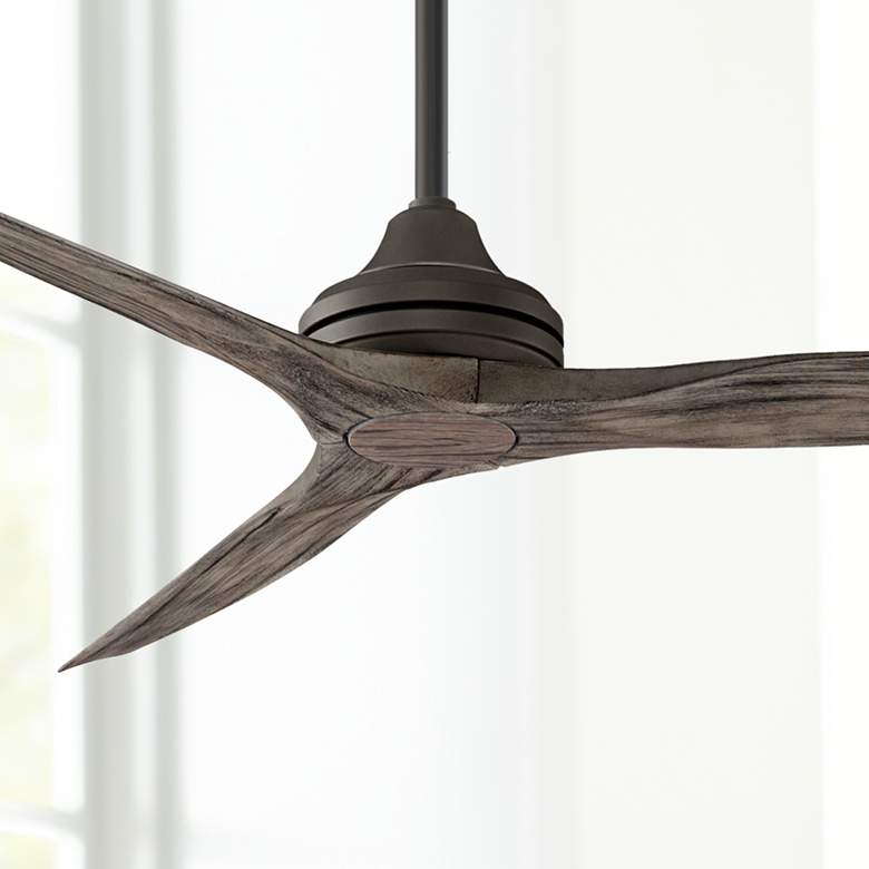 Image 1 60 inch Fanimation Spitfire Matte Greige - Weathered Ceiling Fan
