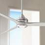 60" Fanimation Spitfire Nickel Damp Rated LED Ceiling Fan with Remote
